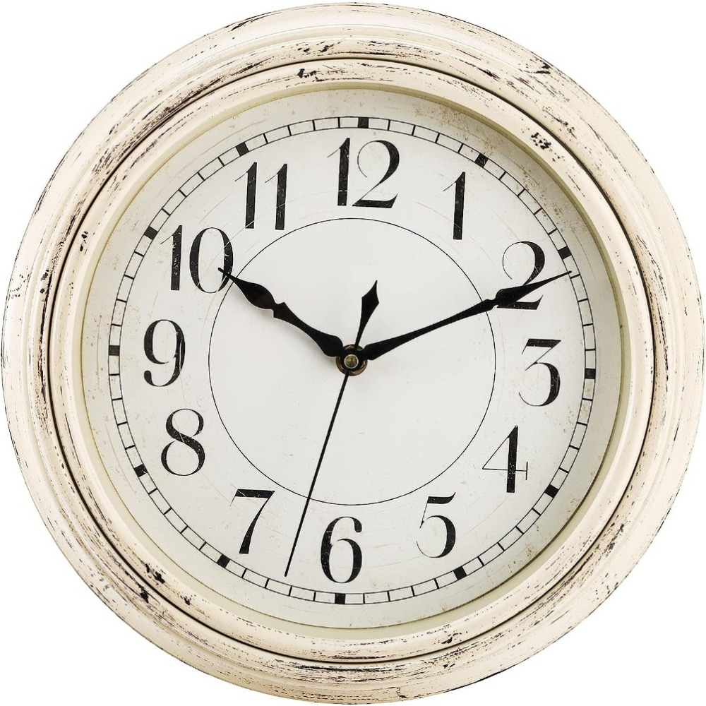 1pc Reloj Pared Vintage Gallo Silencioso No ticking Relojes - Temu