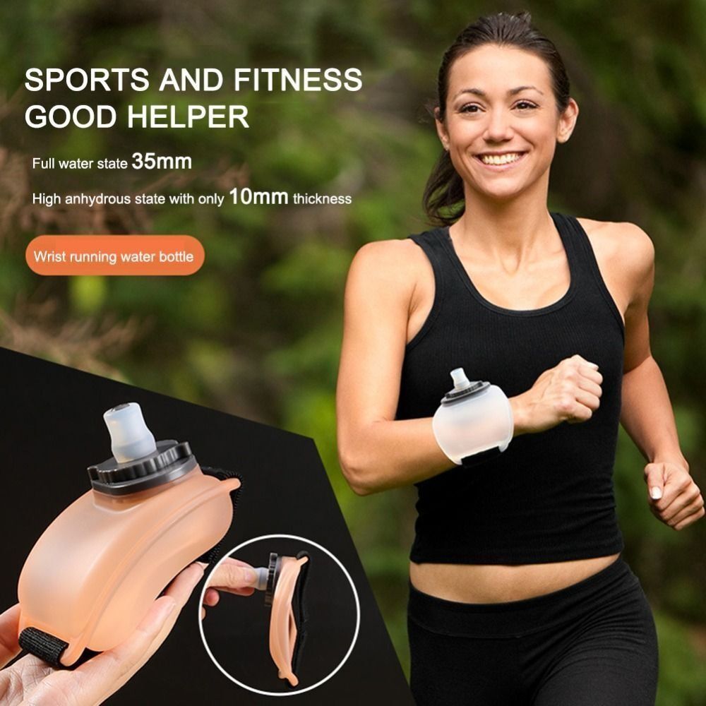 Mini Running Wrist Water Bottle Kettle Holder Wrist Storage Bag