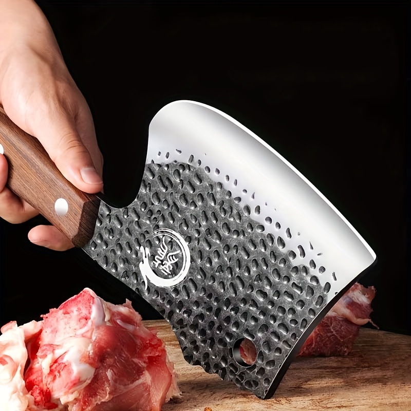 Chef Knife Cleaver Knife Meat Butcher Knife Bone Chopping - Temu