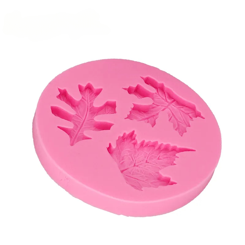 Diy Maple Leaf 3d Silicone Mold Craft Soap Mold Fondant Cake