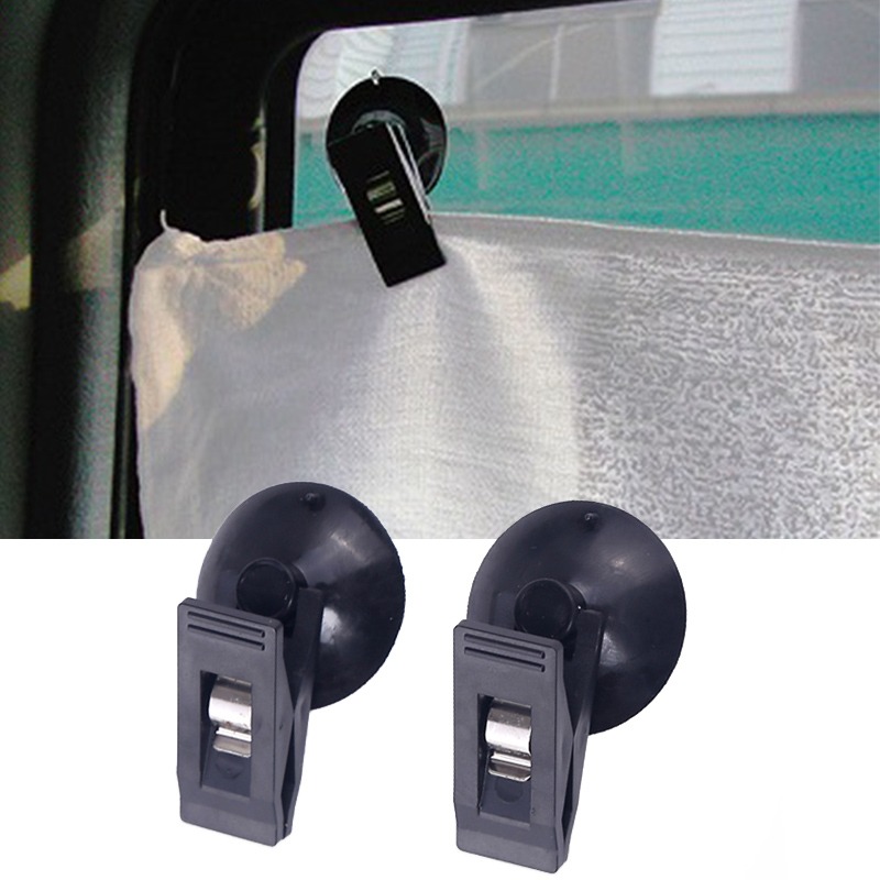 Visera de PVC transparente para coche,ventosas parasol coche, 10