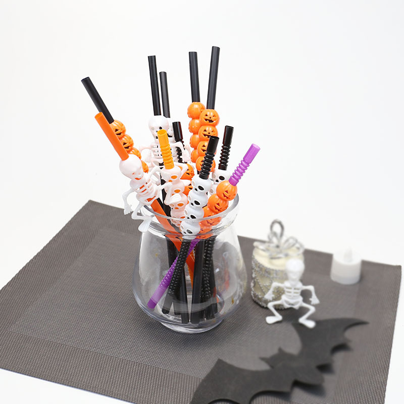 DIY Halloween Straw Toppers  Halloween diy, Halloween straws