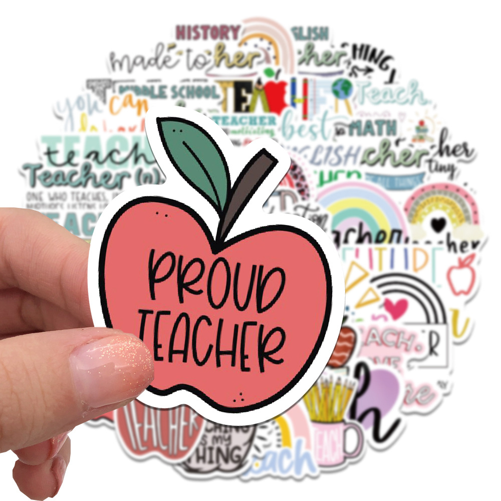 Teacher Stickers School Stickers For Adults Waterproof Vinyl - Temu