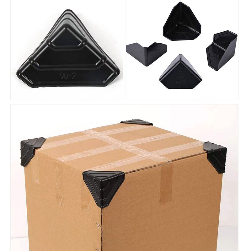 Protectores de esquina de plástico para cajas de envío, para