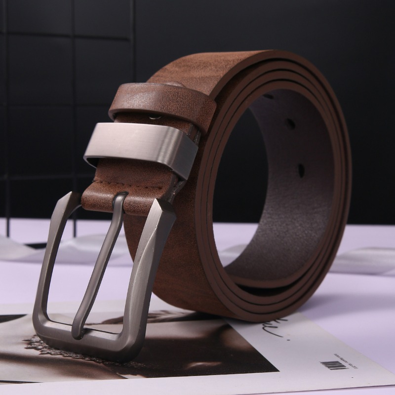 Hole Punch Leather Belts - Temu