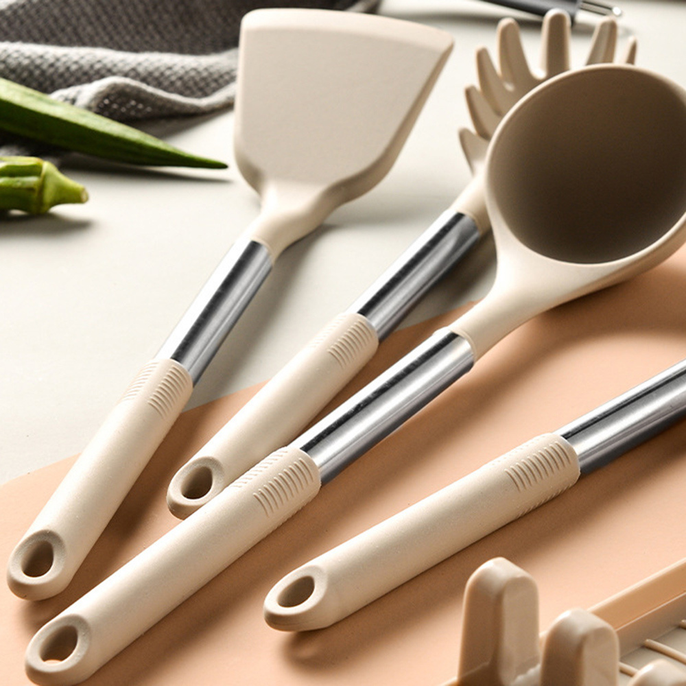 Comprar Cuchara medidora de cocina, herramienta creativa de medición de  silicona para hornear, cucharón con escala, cucharas medidoras de cocina, 8  Uds.