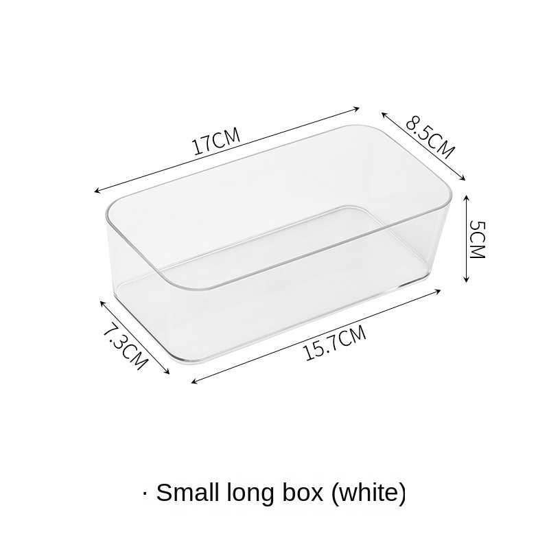 1pc Transparent Plastic Food Container Dividers Used For Kitchen