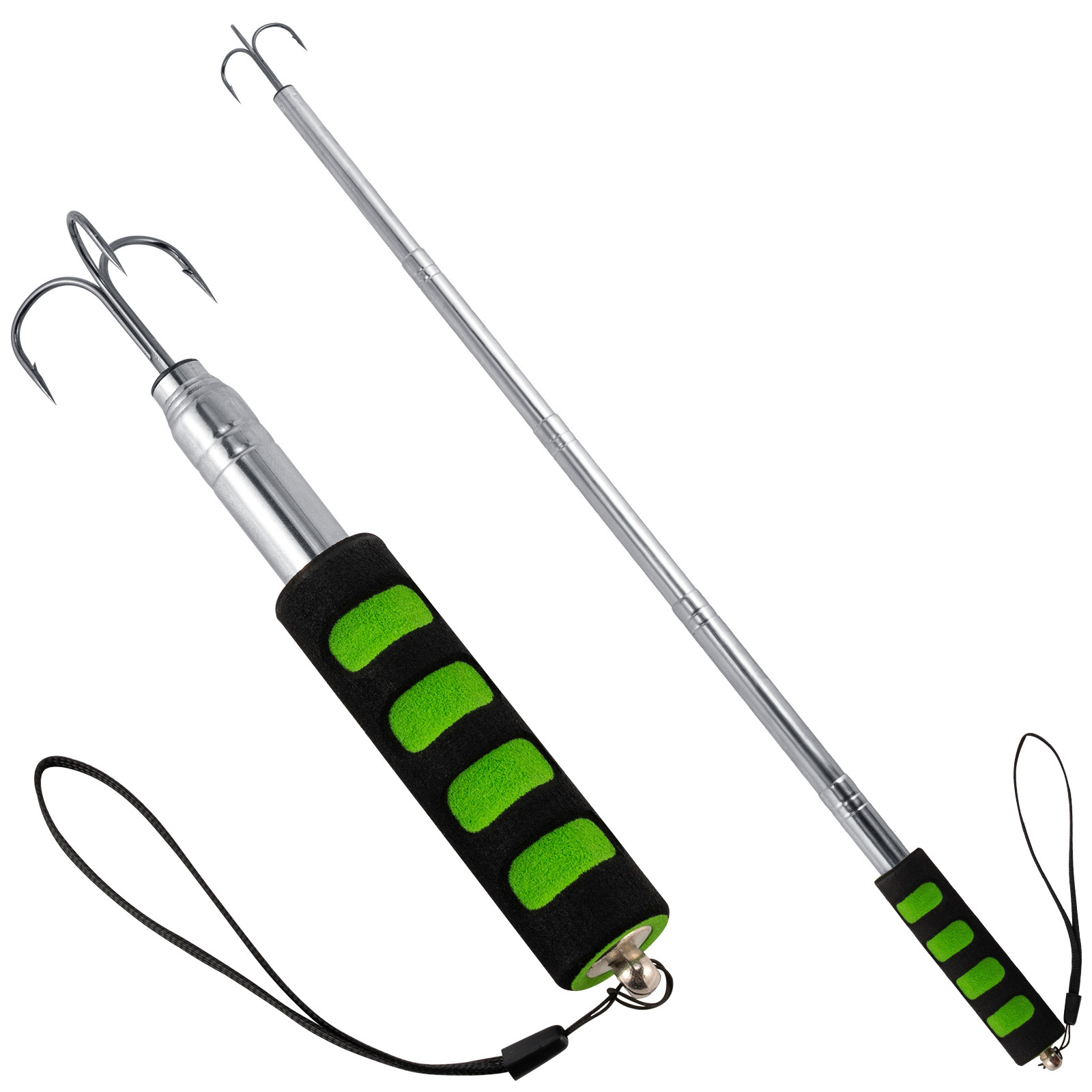Telescopic Fishing Rod Anti Tie Anti Slip Handle Retractable