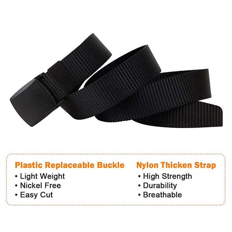 High Military Nylon Belt Adjustable Buckle for Outdoor Training