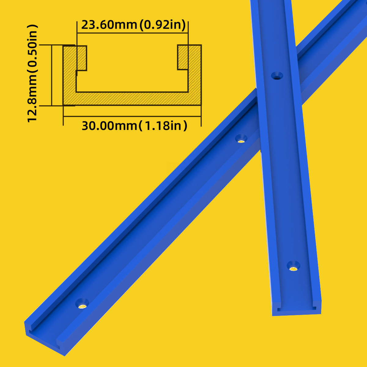 1/4 Paires Poignée T slot Coulissant Miter T track Jig Vis - Temu Canada