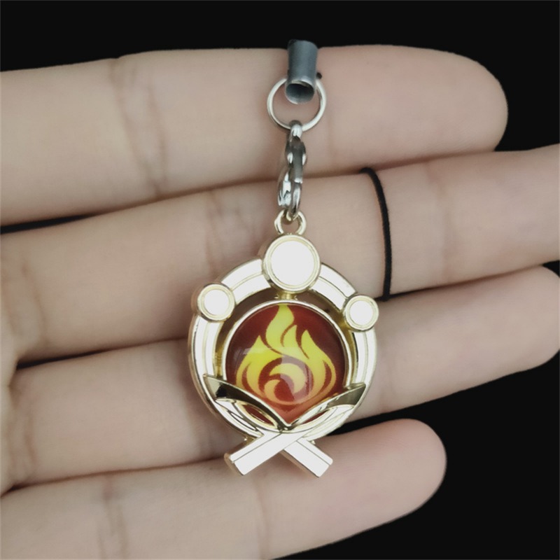 1pc Eye Of God Pendant Keychain For Men Women Luminous Bag Car Phone ...