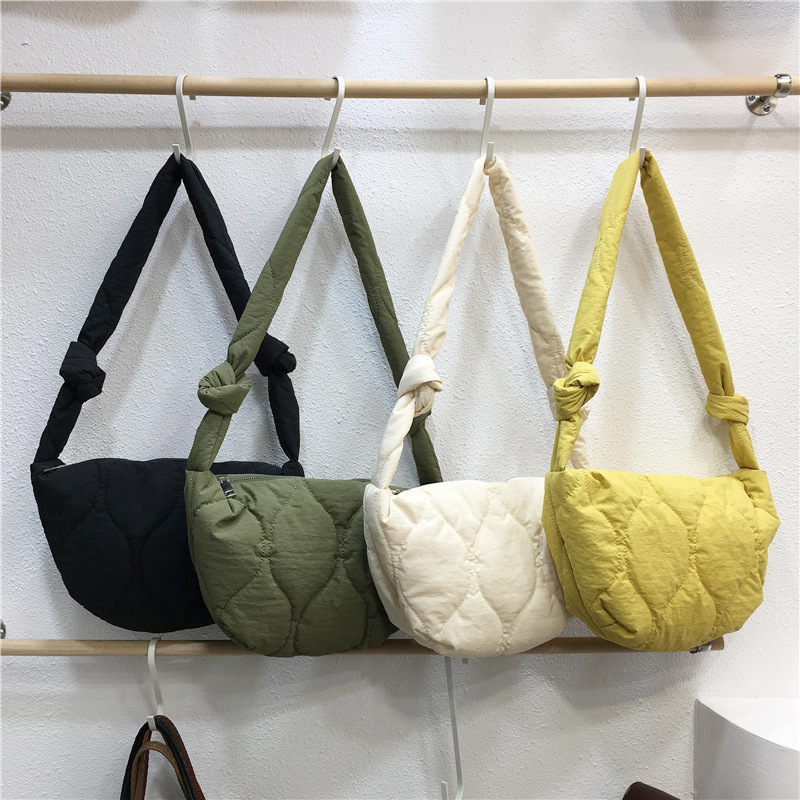 Nylon Small Messenger Bag, Female Dumpling Bag, Lightweight Shoulder Bag,  Armpit Bag - Temu