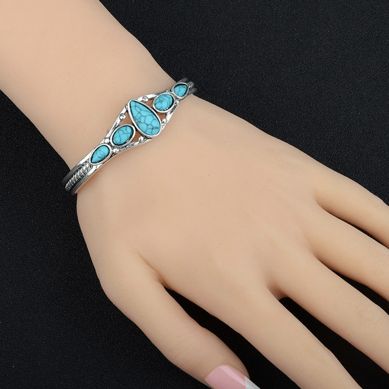 Handmade Vintage Sterling Silver Bangle Bracelets Unique Jewelry Accessories Gifts for Men and Women, Silver 925