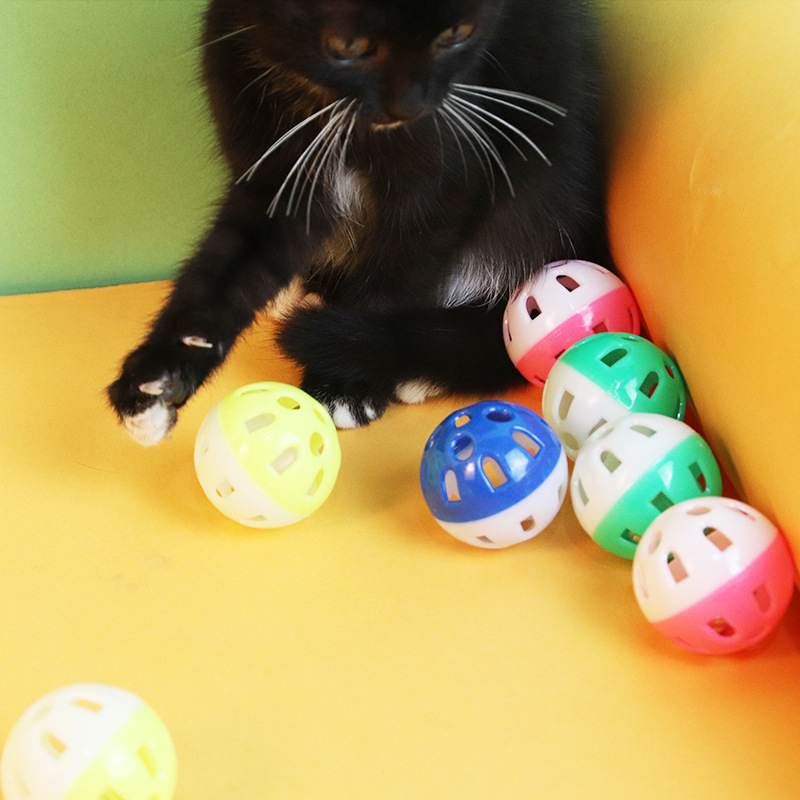 Bolas de Brinquedo para Gatos com Sinos,Bolas de brinquedo de gato