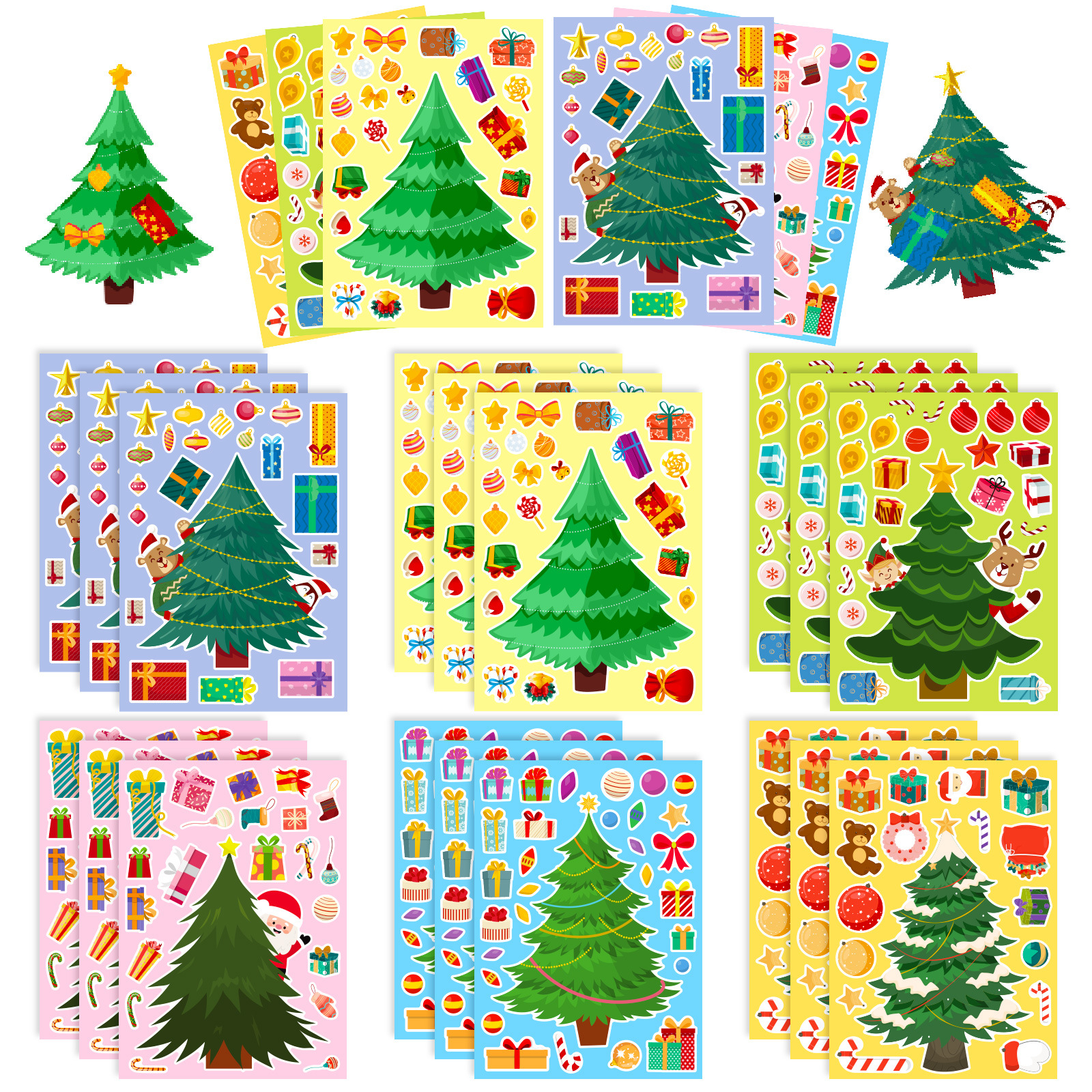 Christmas Sticker Collection  Christmas stickers printable, Christmas  stickers, Holiday stickers