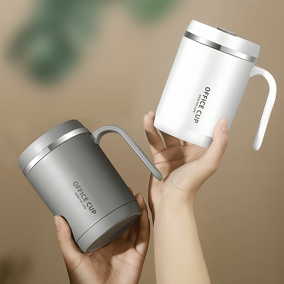 450ml Large-capacity Breakfast Milk Cup with Straw Lid Coffee Mug Juice Tea  Cup Water Cups