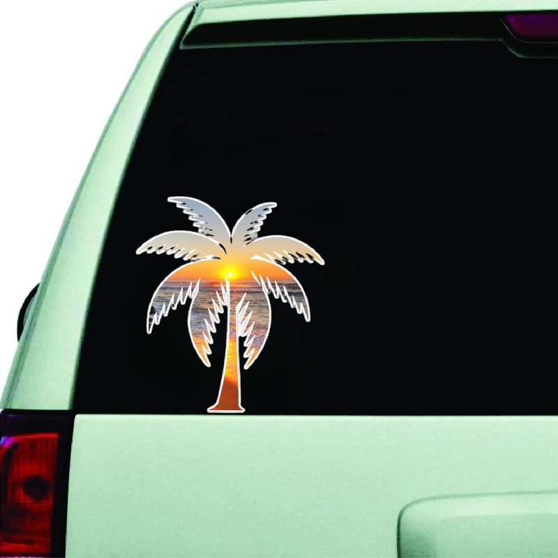 Palm Tree Sticker WATERPROOF 