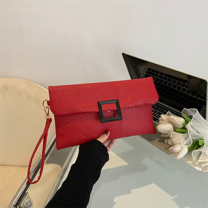 Luxury Roll Up Flap Clutch Bag, Soft Pu Leather Evening Bags, Trend Large  Capacity Purse For Women - Temu