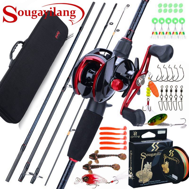 Sougayilang Fishing Gear With Bag Set Including 5 Sections - Temu