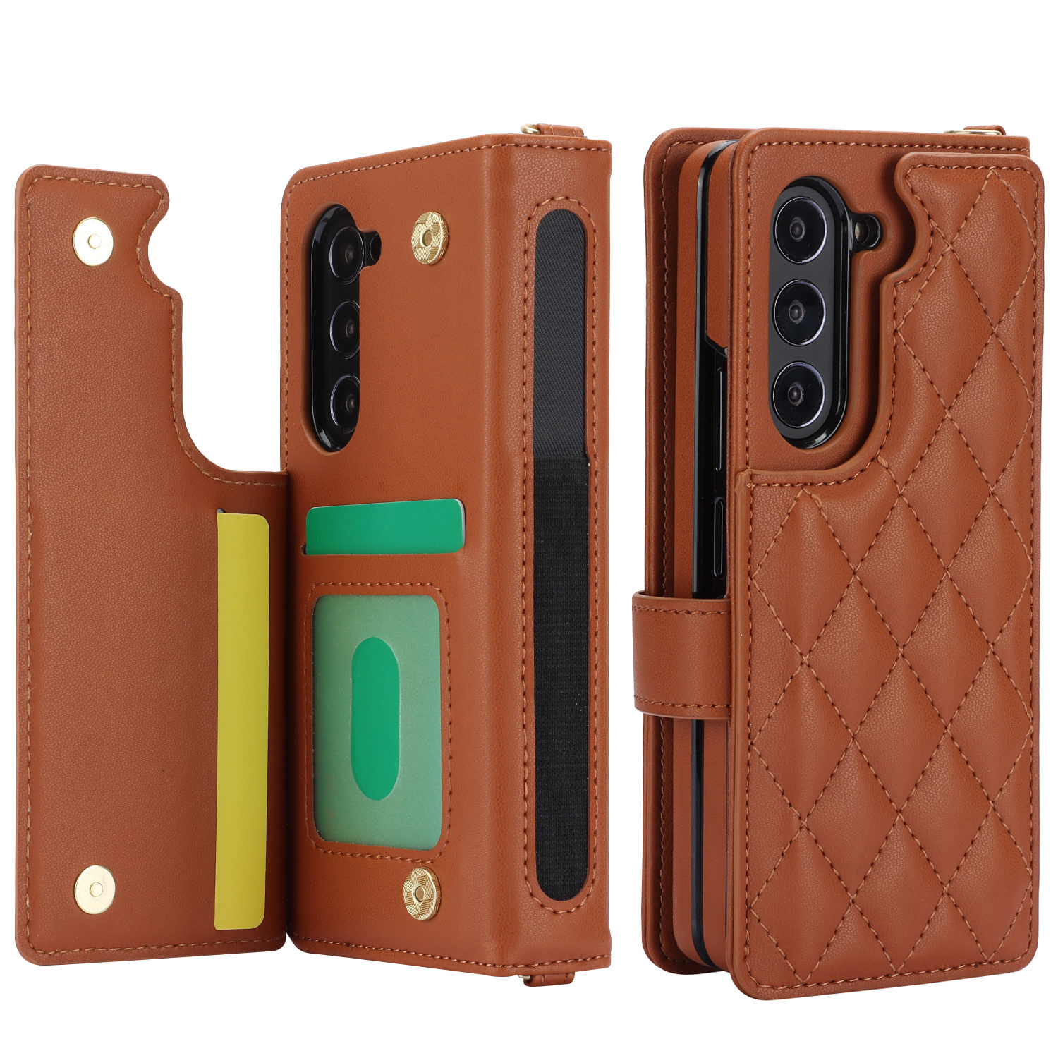 Case For Samsung Galaxy Z Fold 5 Wallet Flip Leather Case Screen Protector  Pen