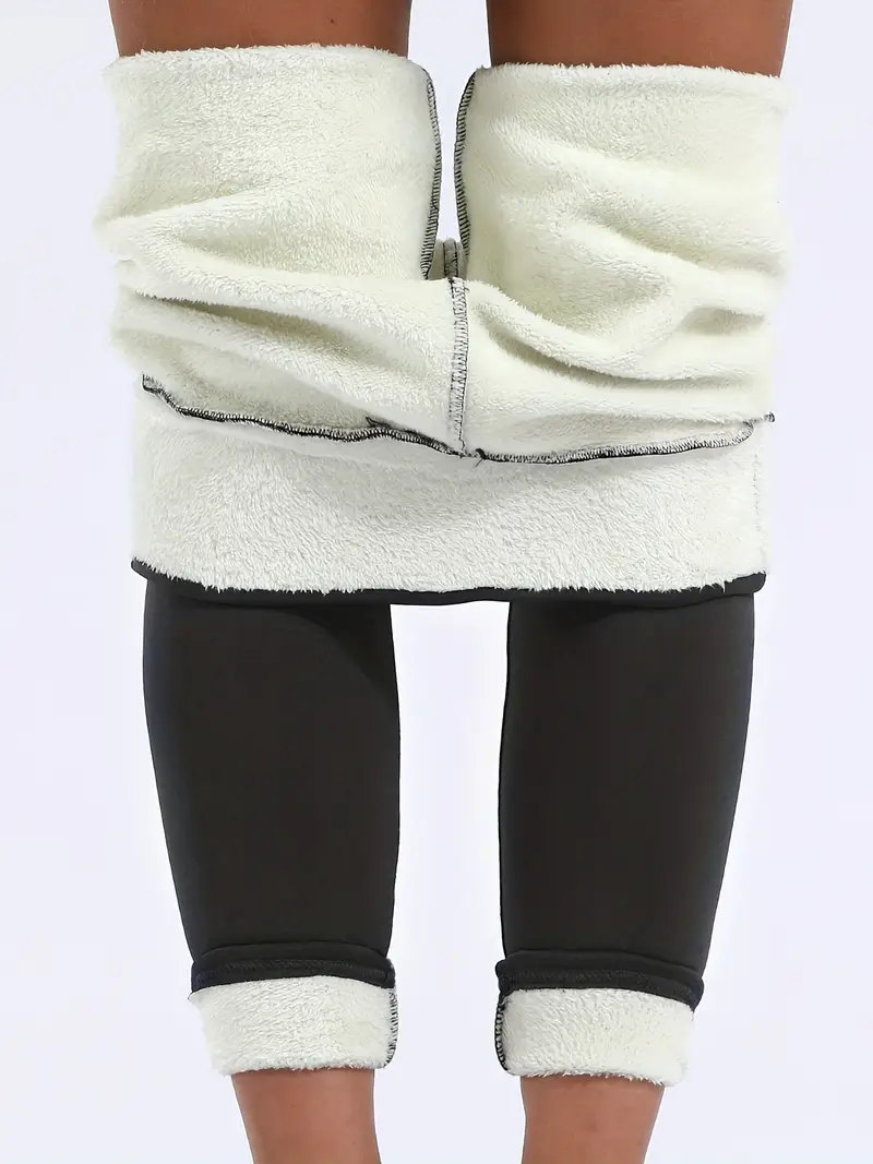 Hrezall Women Winter Thick Warm Cotton Leggings Female High Waist Fitness  Slim Skinny Pants Ladies Stretch Legging : : Fashion