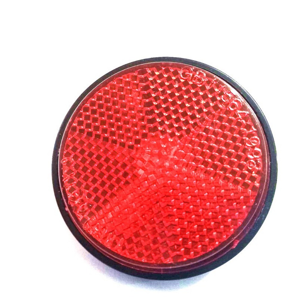 Motorcycle, Electric Bike, Universal Reflective Plate, Circular Reflector Reflector, Night Brake