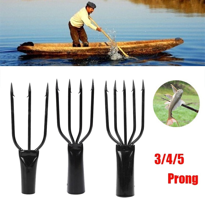 1pc Fishing Spear 3 4 5 Prong Portable Diving Ice Fishing Spring