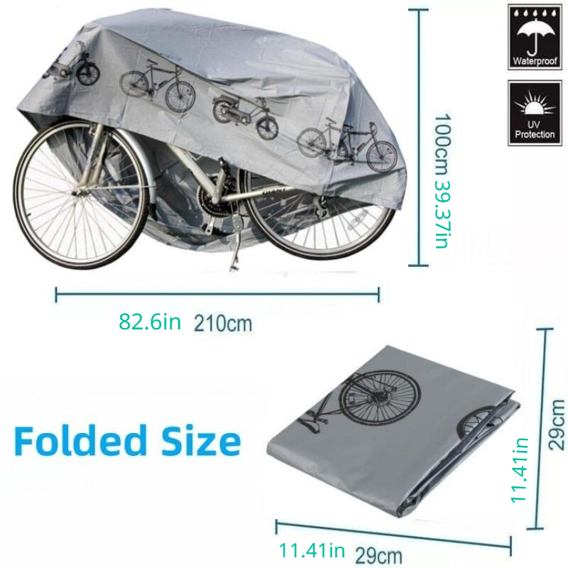 Housse De Protection Imperméable Pour Vélo Housse De - Temu France