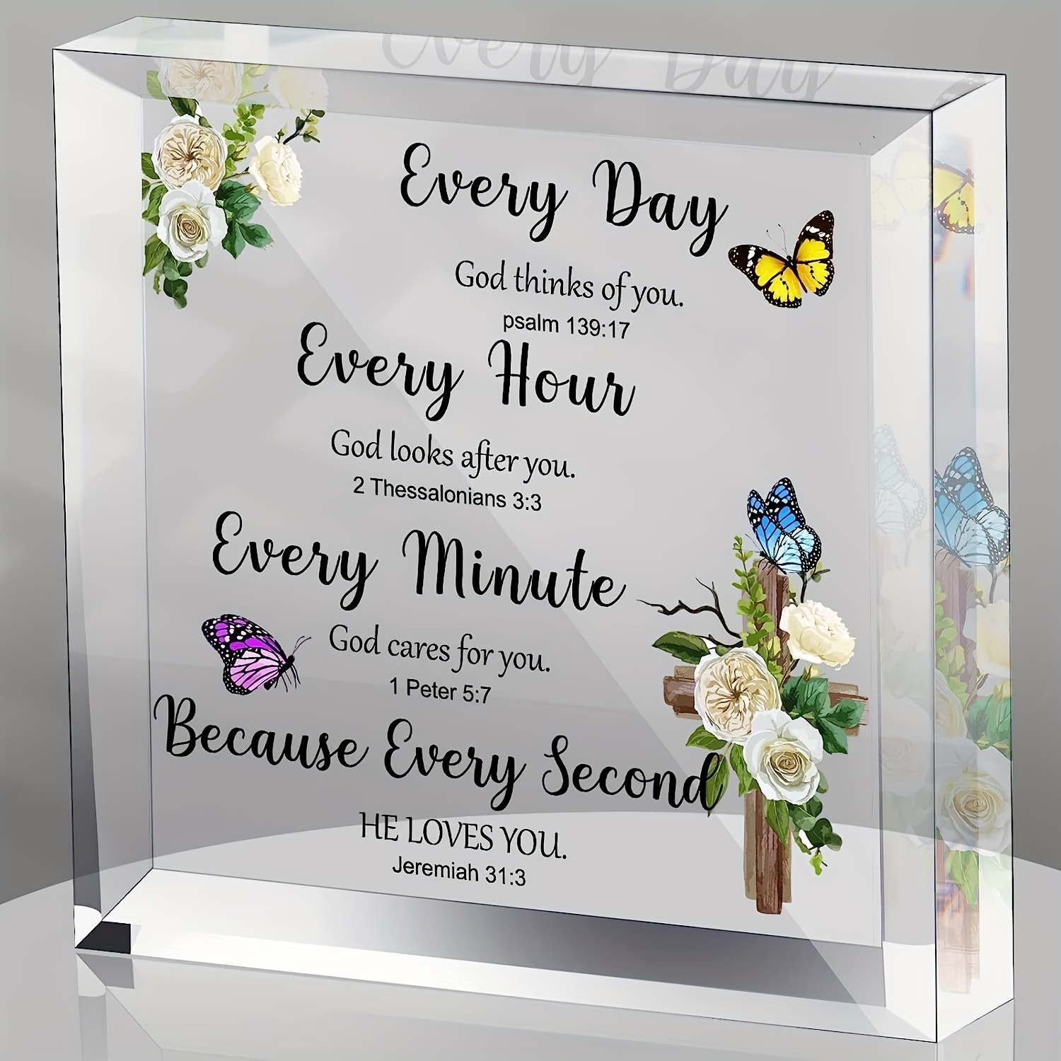 Decorative Signs Plaques acrylic Modern Tabletop Christian - Temu