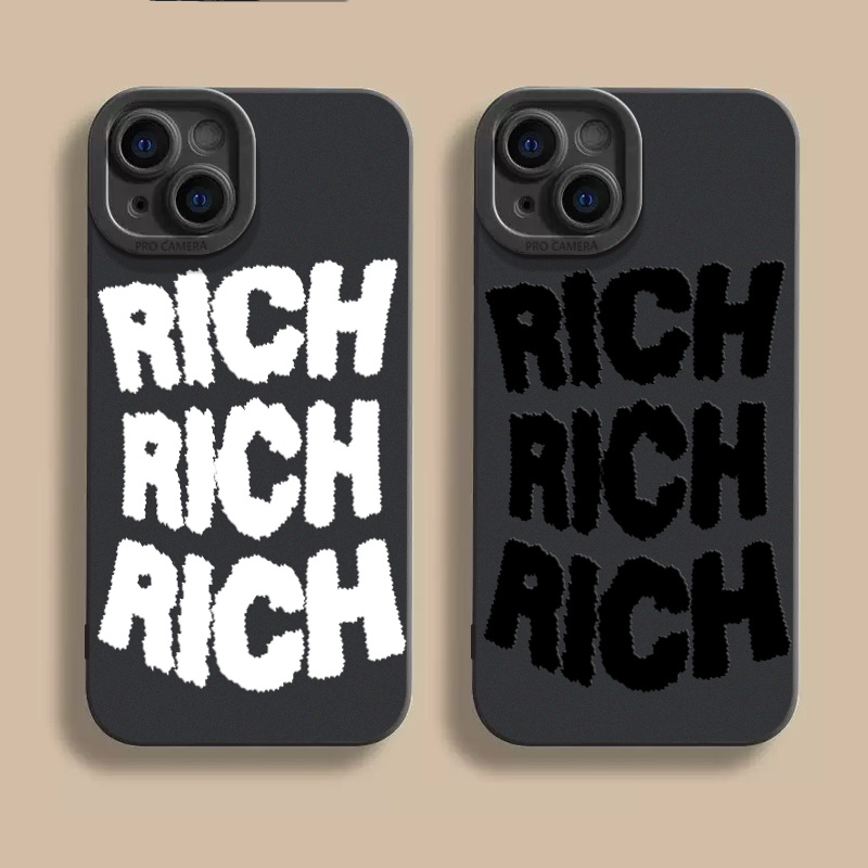 

2pcs/set Letter Rich Pattern Liquid Silicone Mobile Phone Case Full-body Protection Shockproof Anti-fall Tpu Soft Rubber Black For Men Women For Iphone 14 13 12 11 Xs Xr X 7 8 6s Mini Plus Pro Max Se