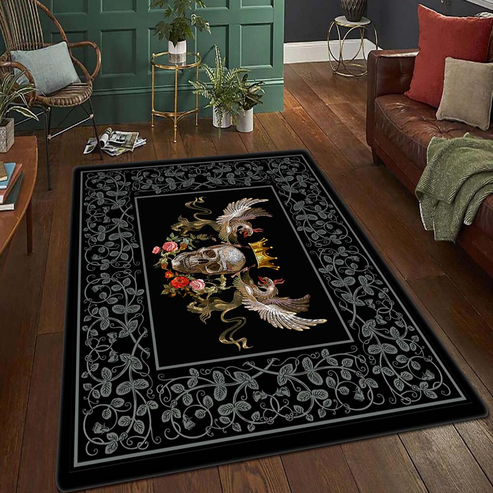 Boho Floral Floor Mat Home Entry Door Floor Mat Living Room - Temu