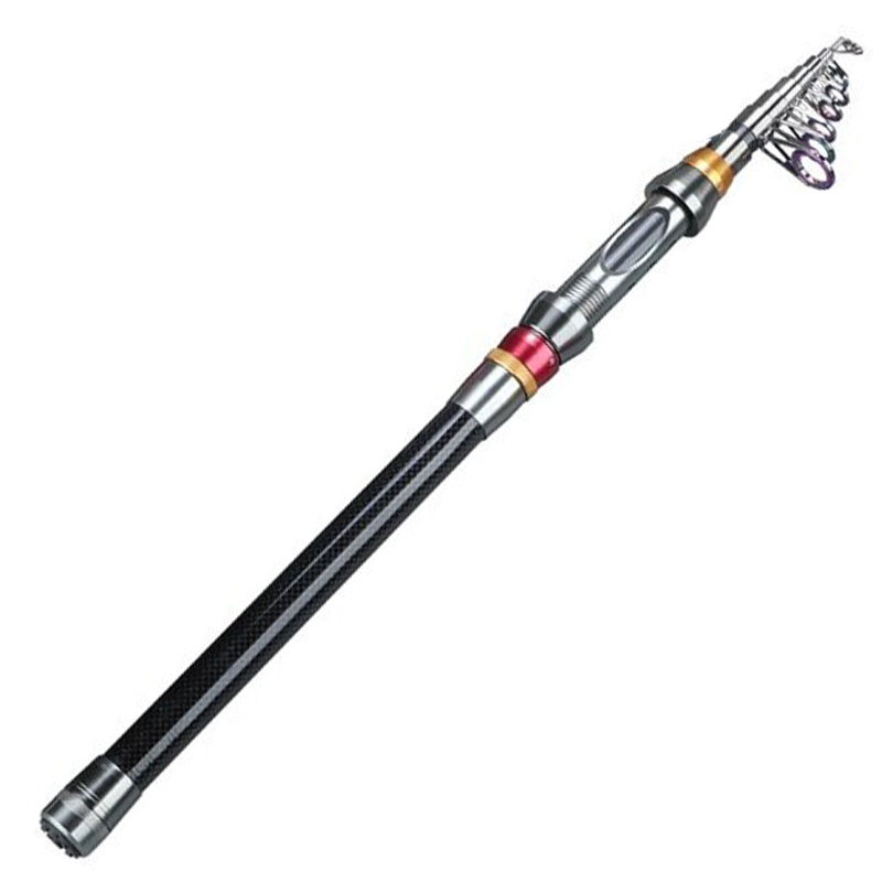 Telescopic Fishing Rod - Lightweight, Portable, And Durable Glass Fiber Fishing  Pole