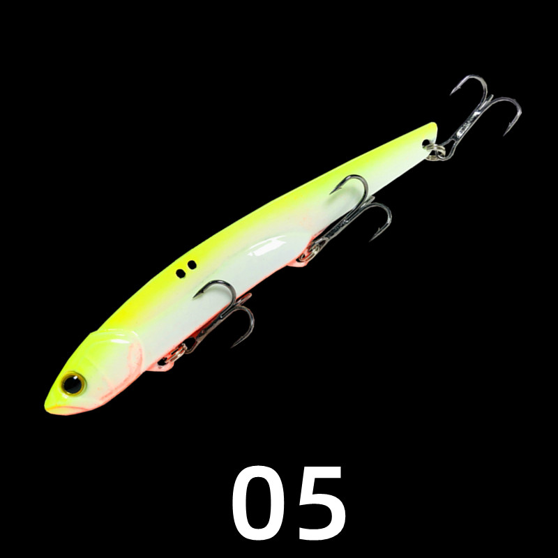 Metal Vib Spoon Fishing Lure Freshwater Bionic Hard Jigbait - Temu