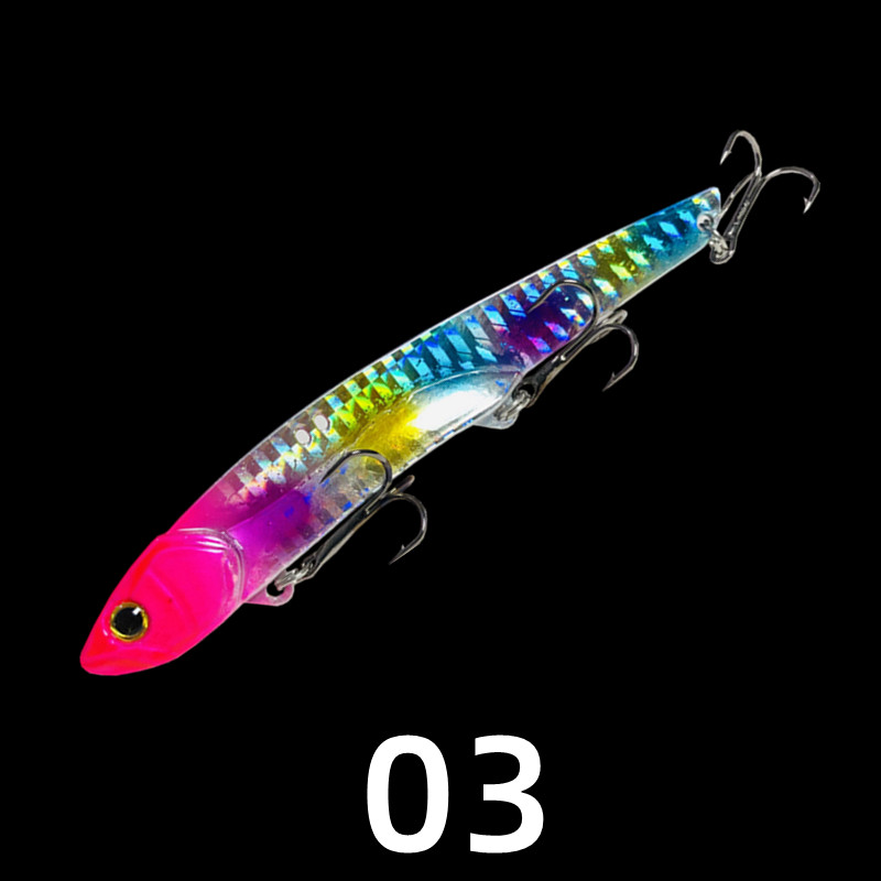 Metal Vib Spoon Fishing Lure Freshwater Bionic Hard Jigbait - Temu