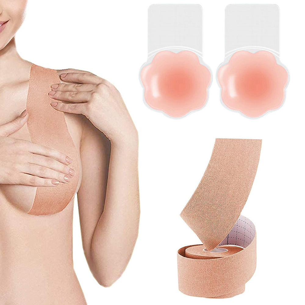 Breast Lifting Tapes Invisible Breathable Breast Support - Temu