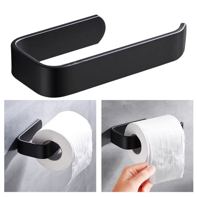 Toilet Paper Holder Stand With Shelf Tissue Stand With - Temu