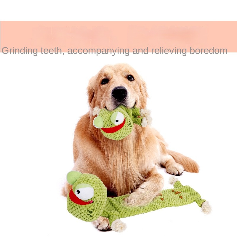 Interactive Dog Chew Toy Bite Resistant Teeth Cleaning Boredom