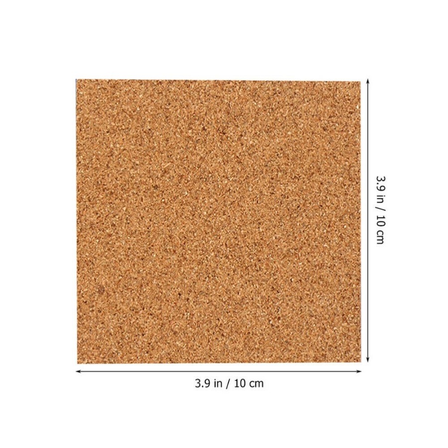 Cork Coasters Square Cork Mat Self Sticker Diy Backing Sheet - Temu