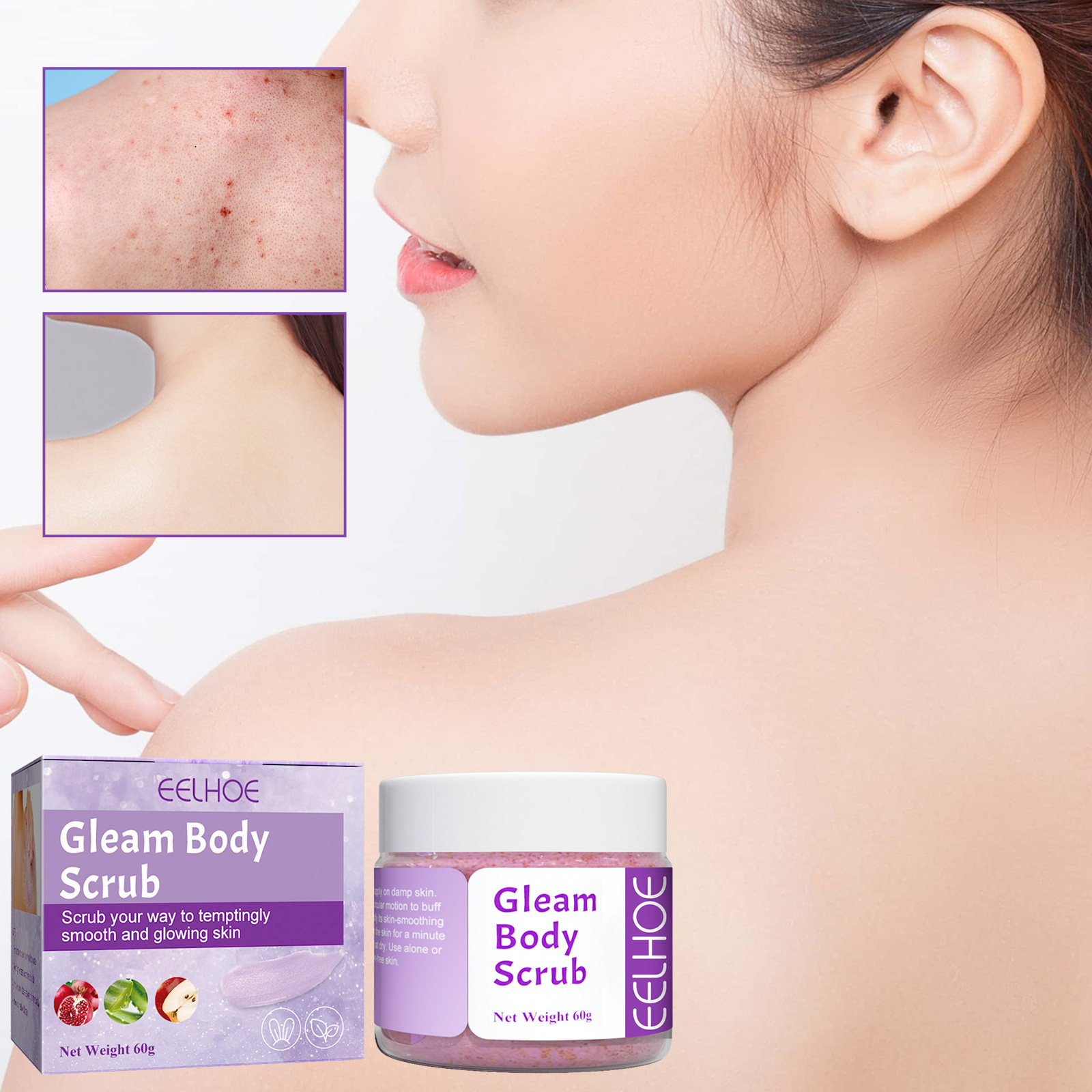 Exfoliating Body Scrub hair Removal Exfoliating Body Scrub Temu