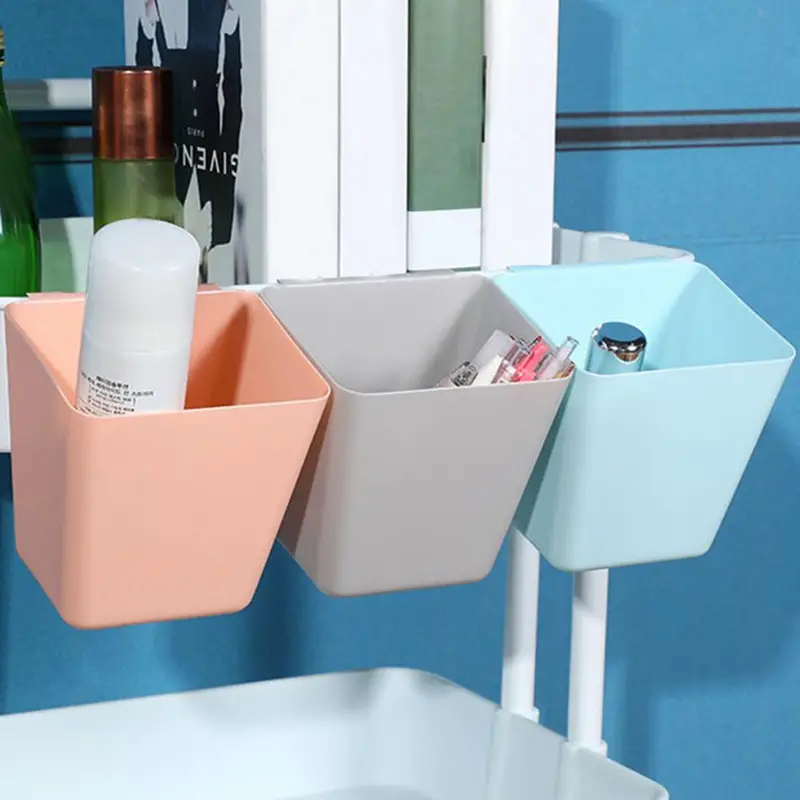 Hanging Basket Hook Design Storage Basket Kitchen Bathroom - Temu