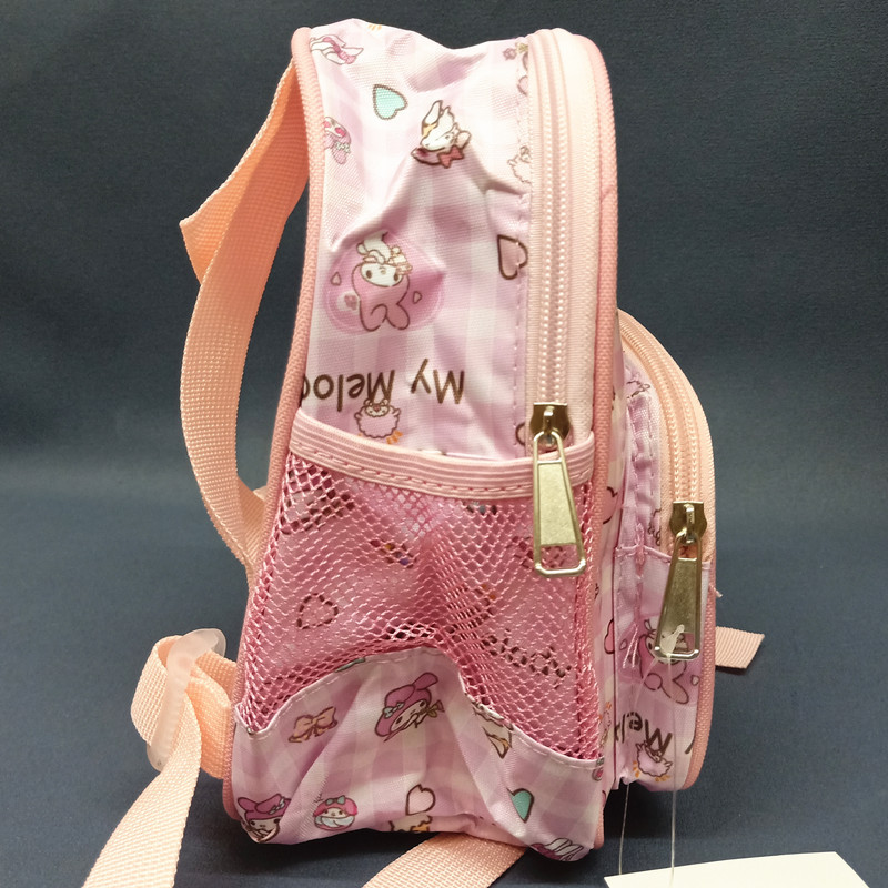 Sanrio Hello Kitty Bags Student School Bag Luxury Design Backpacks Women  Cartoon Pink Double Shoulder Bags Y2k Fashion Backpack