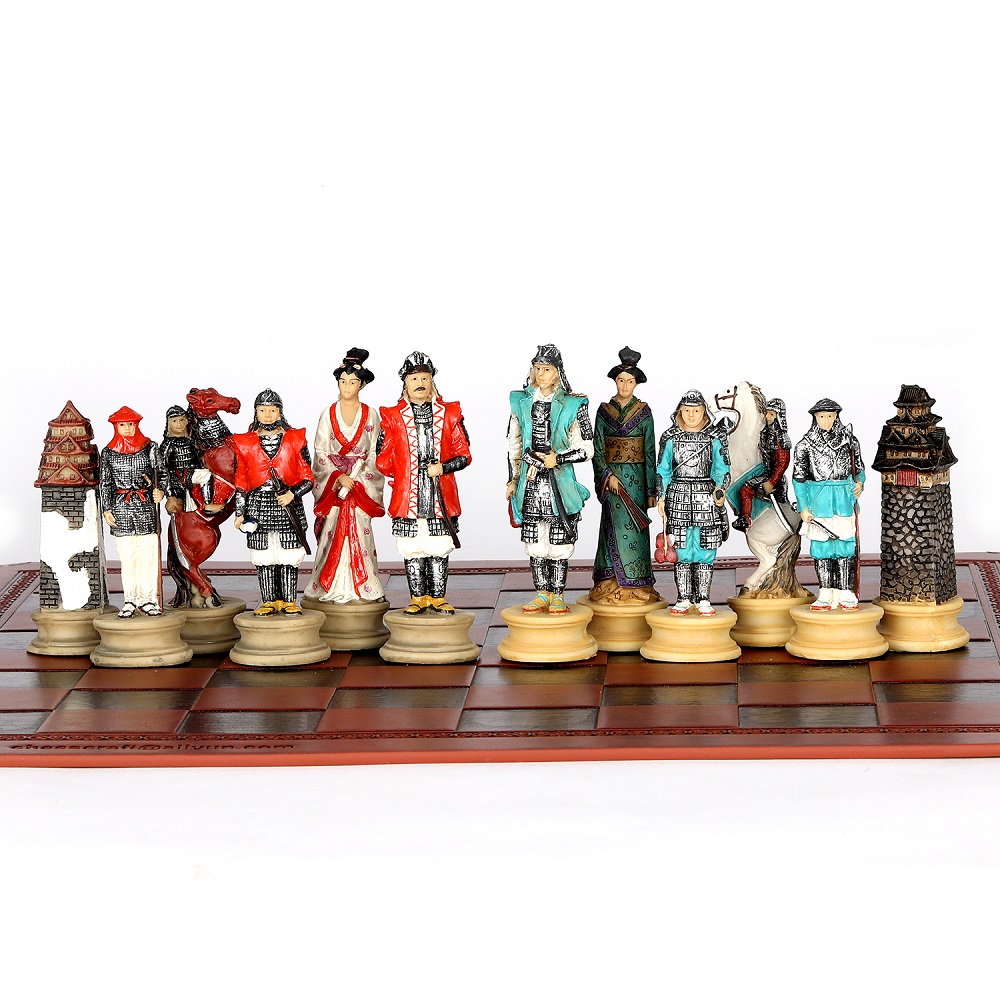 Samurai Historical Figures Theme Chess Painted Chess Piece Skin Board Go Chess  Set Luxury Table Game Toy Gift Checkers - Temu