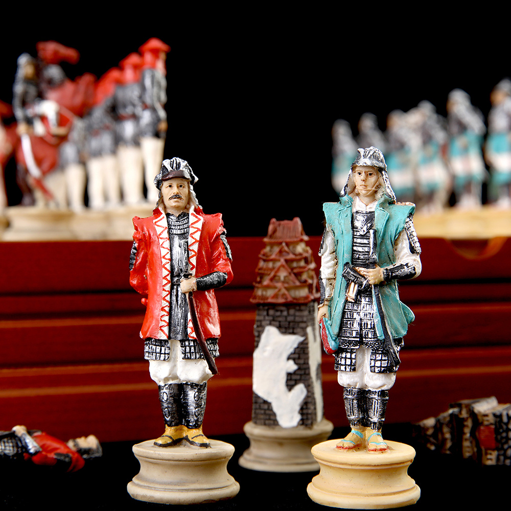 Samurai Historical Figures Theme Chess Painted Chess Piece Skin Board Go Chess  Set Luxury Table Game Toy Gift Checkers - Temu