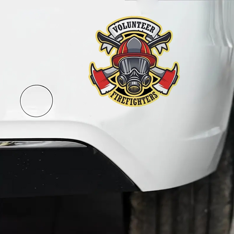 Lustige Freiwillige Feuerwehrmann autoaufkleber Laptop - Temu Austria