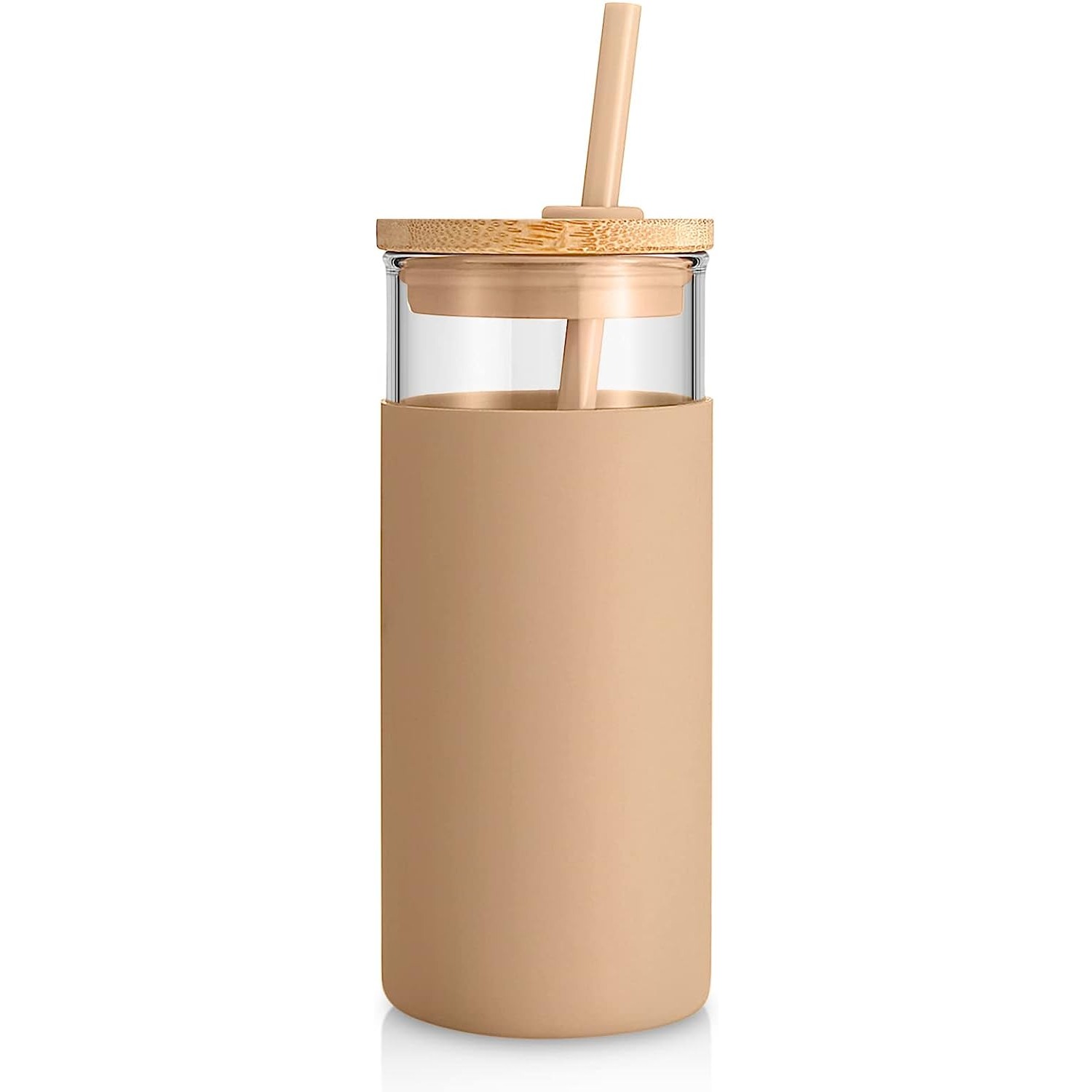 16oz Unicorn Can Glass w/Bamboo Lid and Straw Slightly damaged – Luxe Oil  Essentials