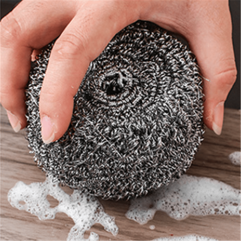 Steel Wire Ball, Stainless Steel Sponges Scrubbers Cleaning Ball