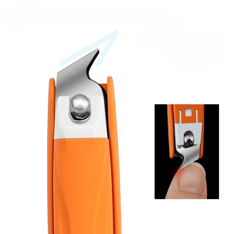 Splash Proof Portable Large Nail Clipper Single Handle Nail - Temu