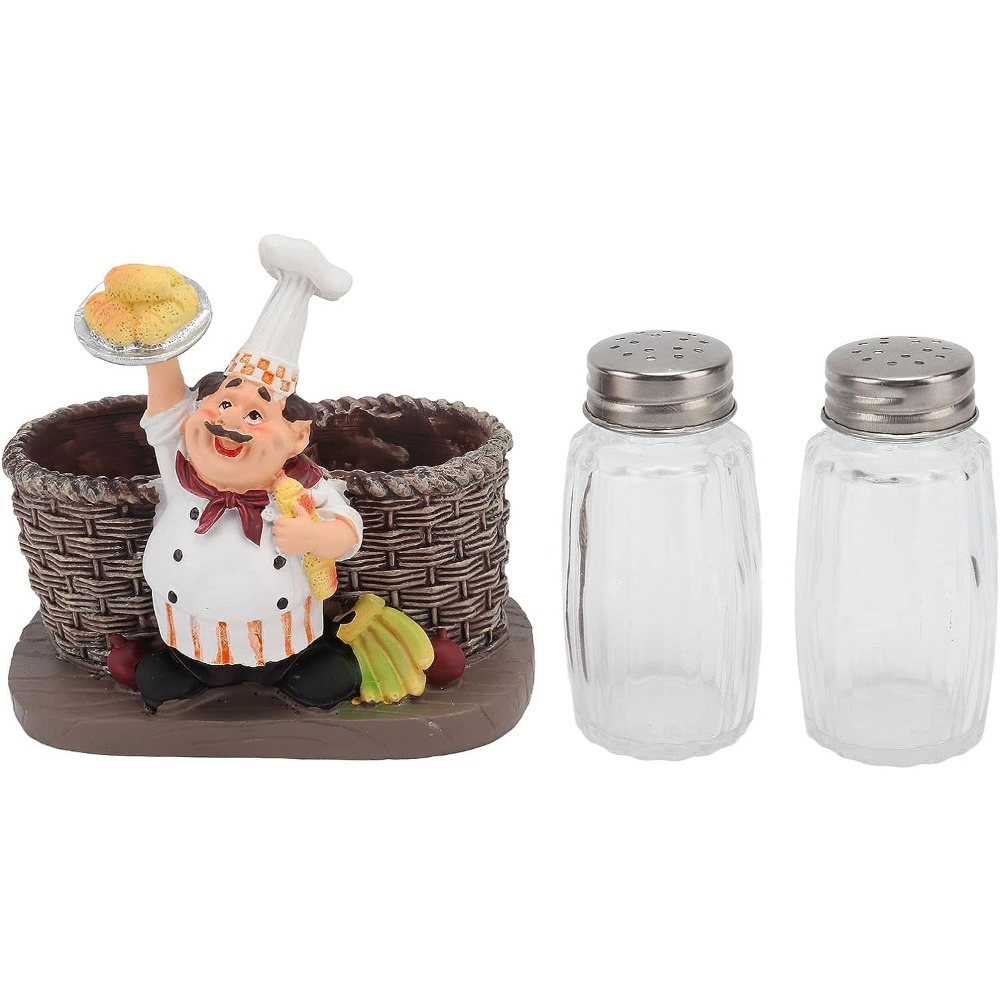 Pepper And Salt Shaker Set Spice Shakers Set With Stable - Temu