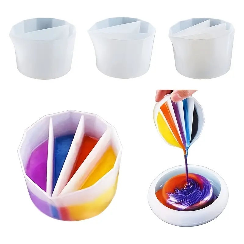 Funnel Split Cup for Acrylic Paint Pouring DIY Making Pour Painting Supplies