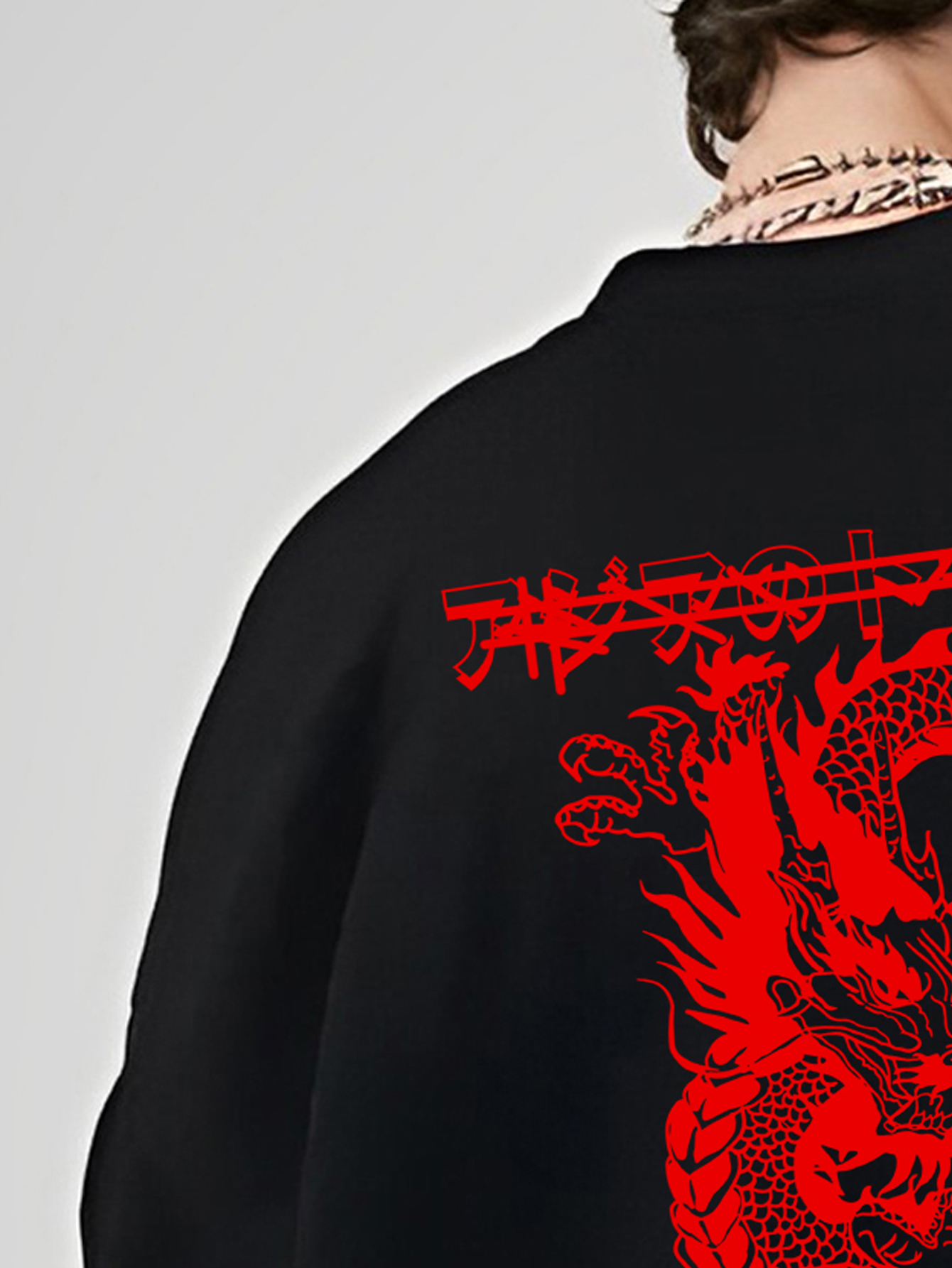 Red hot sale dragons sweatshirt